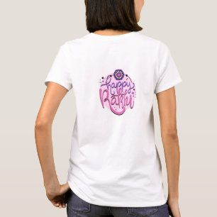 "Raksha Bandhan" Lettering Design T - Shirt