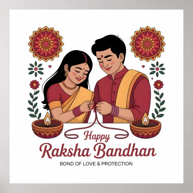 Raksha Bandhan Poster (Vorne)