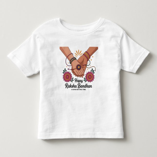 Raksha Bandhan Toddler Fine Jersey T-Shirt (Vorderseite)