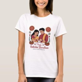 Raksha Bandhan Womens Basic T-Shirt