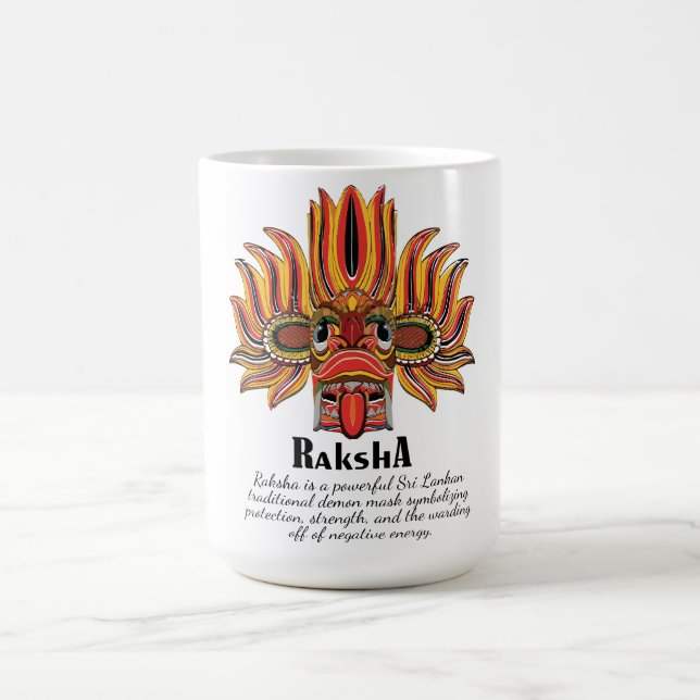 Raksha Mask Kaffeetasse (Mittel)