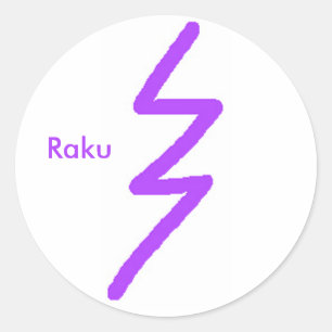 Raku Aufkleber