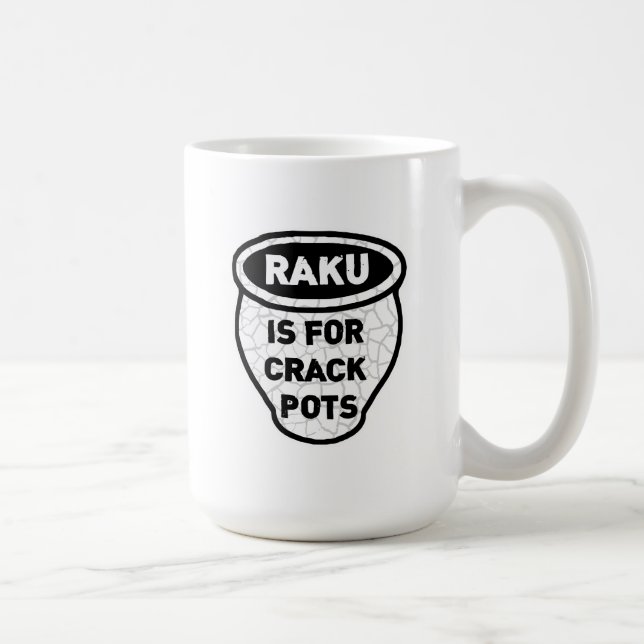 Raku ist für Sprungs-Topf-Töpfer Kaffeetasse (Rechts)