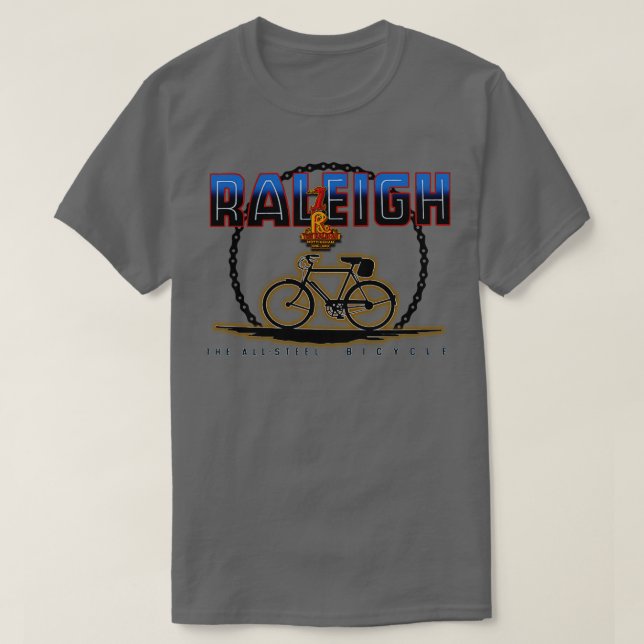 Raleigh Bicycles England T-Shirt (Design vorne)