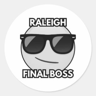 Raleigh Boss Final Autocollant Emoji Cool
