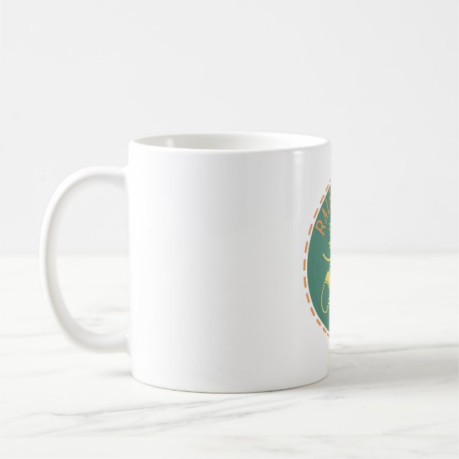 Raleigh NC Stadt Oaks Acorn Kaffeetasse (Links)