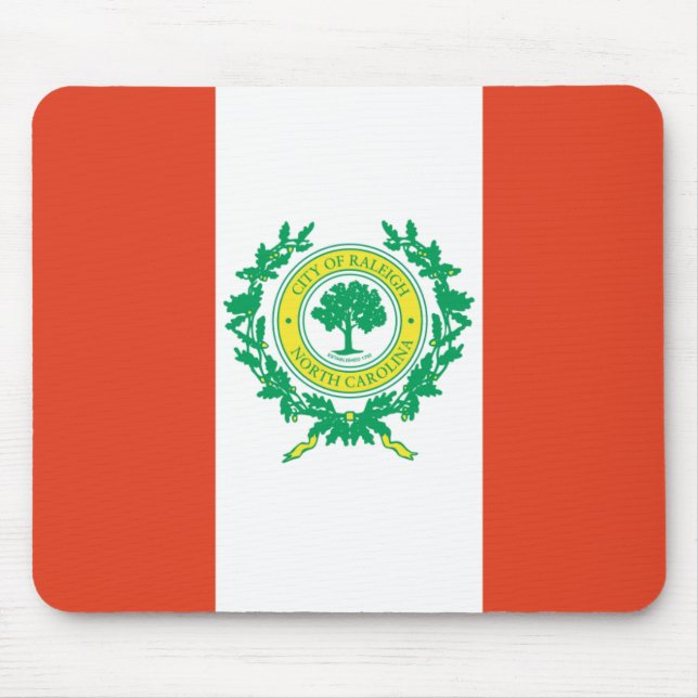Raleigh, North Carolina Flag Mousepad (Vorne)