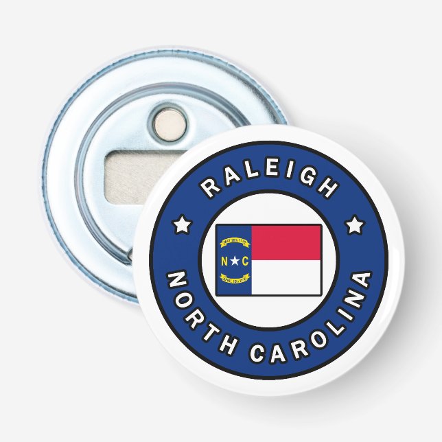 Raleigh North Carolina Flaschenöffner (Vorderseite)