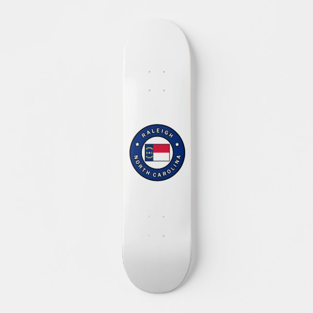 Raleigh North Carolina Skateboard (Vorne)