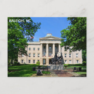 Raleigh North Carolina Staat Hauptstadt Reisen Fot Postkarte