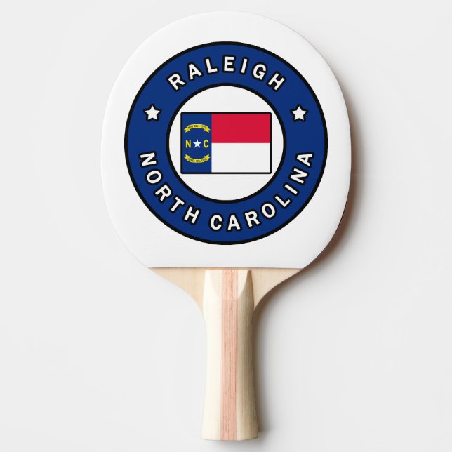 Raleigh North Carolina Tischtennis Schläger (Vorderseite)
