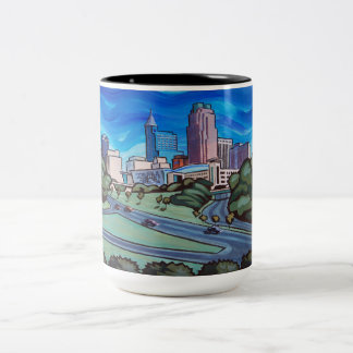 Raleigh-Skyline Zweifarbige Tasse