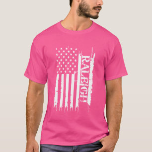 Raleigh United Staaten beklagt US-Flagge T-Shirt