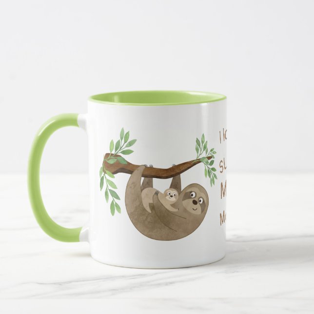 Ralentissez je t'aime beaucoup - la tasse d'amant (Gauche)