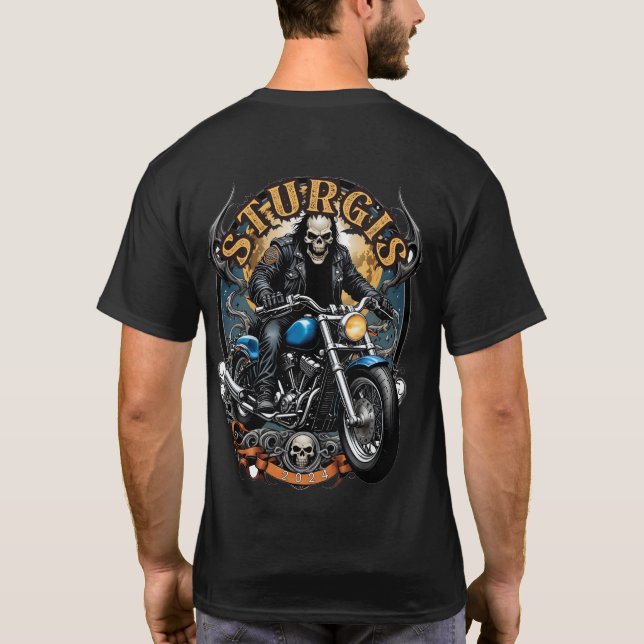 Rallye de moto T-Shirt Sturgis 2024 (Dos)