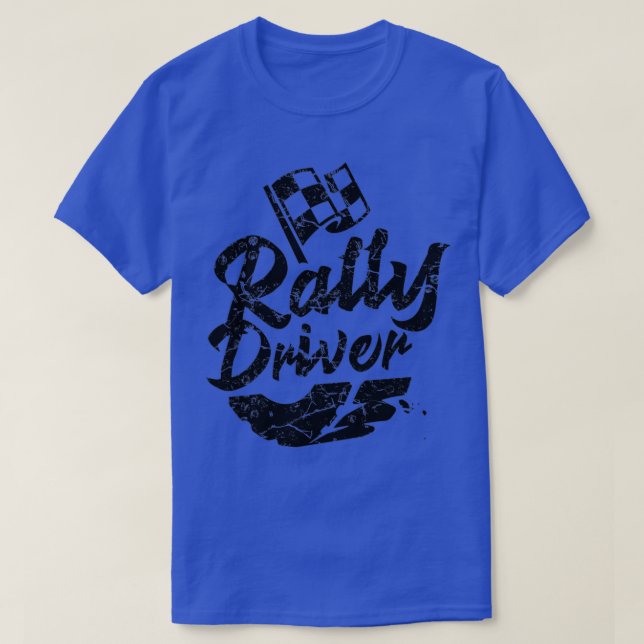 Rallye Racing der Kundgebung T-Shirt (Design vorne)