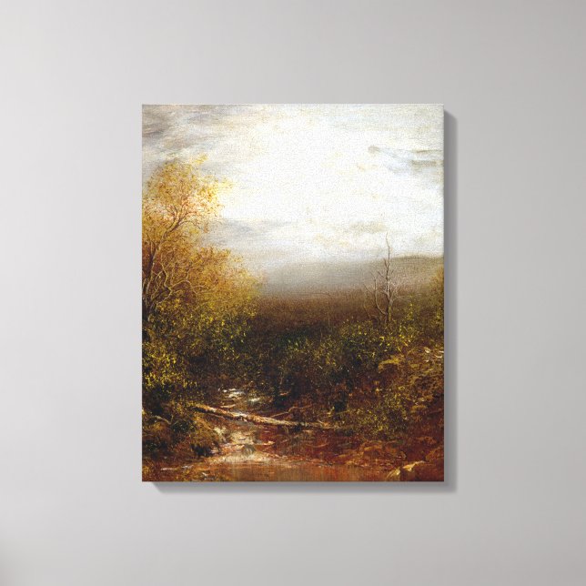 Ralph Albert Blakelock Pool in den Adirondacks Leinwanddruck (Vorderseite)
