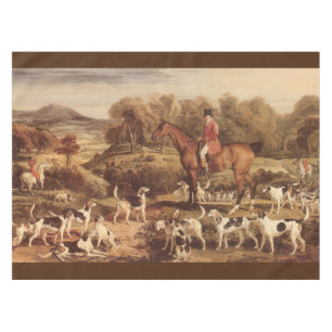 Ralph Lambton und seine Hunde von James Ward Tischdecke