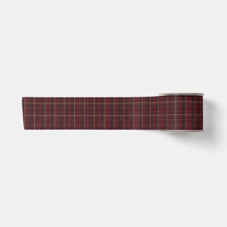 Ralph Lauren inspiriertes Burgund- und Beigefarben Satinband