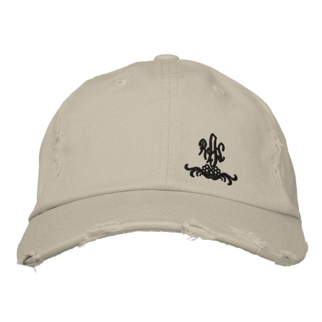 Ralph lauren und nigel bestickte kappe (Vorderseite)