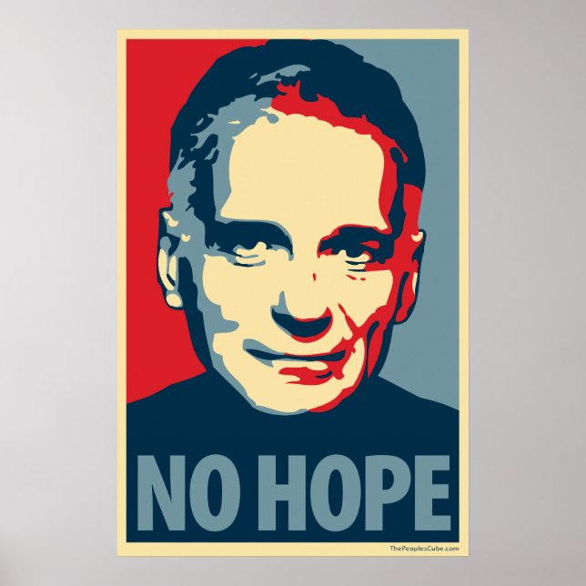 Ralph Nader - No Hope : Poster de l'OHP (Devant)