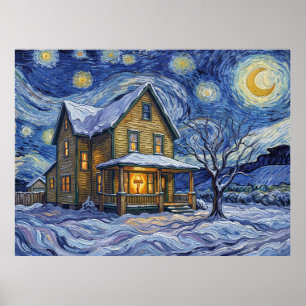 Ralphie Parkers Haus Ein Weihnachtsgeschichte Ster Poster