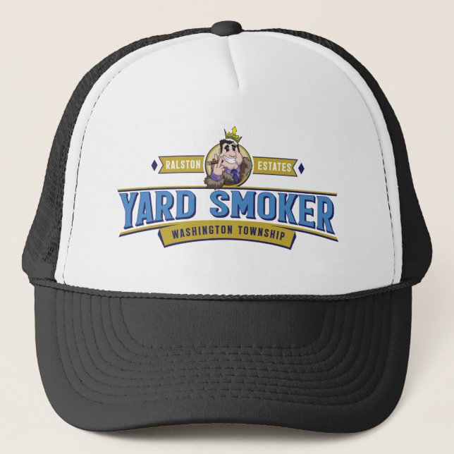 Ralston Anwesens Yard Smoker-Hut Truckerkappe (Vorderseite)