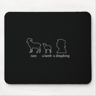 Ram A Lamp A Dingdong Trump  Mousepad