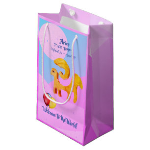 Ram Aries Zodiac Baby (März 21. - 19. April) Kleine Geschenktüte