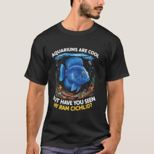 Ram Cichliden Fischliebhaber Süßwasseraquariumfisc T-Shirt