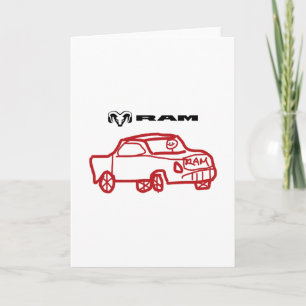 Ram „Designer On Vacation Meme Limitierte Auflage Karte