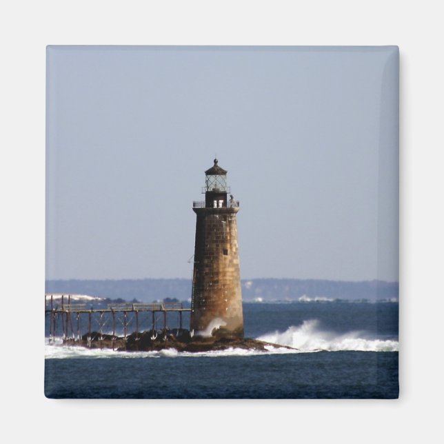 Ram Island Ledge Light Magnete Magnet (Vorne)