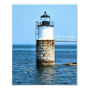 Ram Island Lighthouse, Maine Foto Print