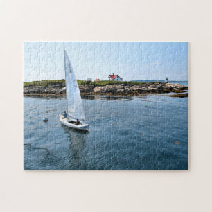 Ram Island Lighthouse, Maine Jigsaw Puzzle