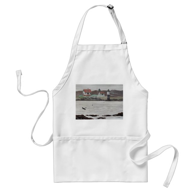 Ram Island Maine Schürze (Vorne)
