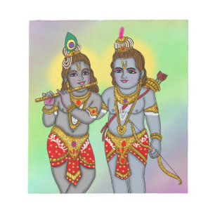 Ram & Krishna Schreibwaren Notizblock