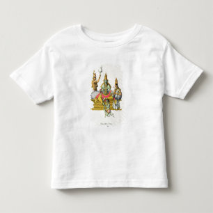 Rama, graviert von du Bouisi (Farbelitho) Kleinkind T-shirt