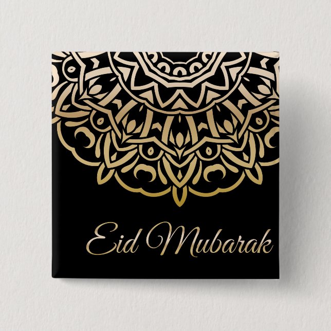 Ramadan-Al Adha und Fitr Button (Vorderseite)