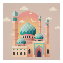 Ramadan Celebration Wall Print Poster