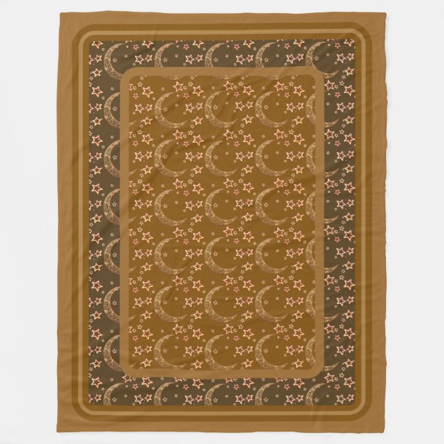 Ramadan Crescent Fleecedecke (Vorderseite)