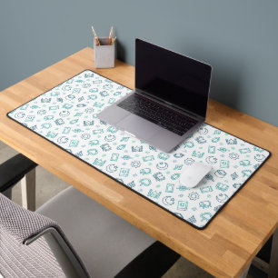 Ramadan Doodles Bureau Mat