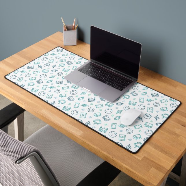 Ramadan Doodles Bureau Mat (Bureau 2)