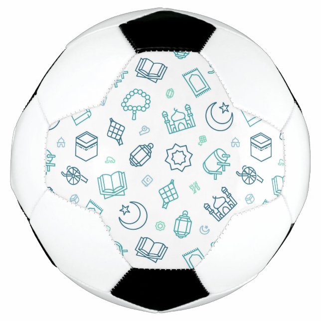 Ramadan Doodles Soccer Ball (Vorderseite)