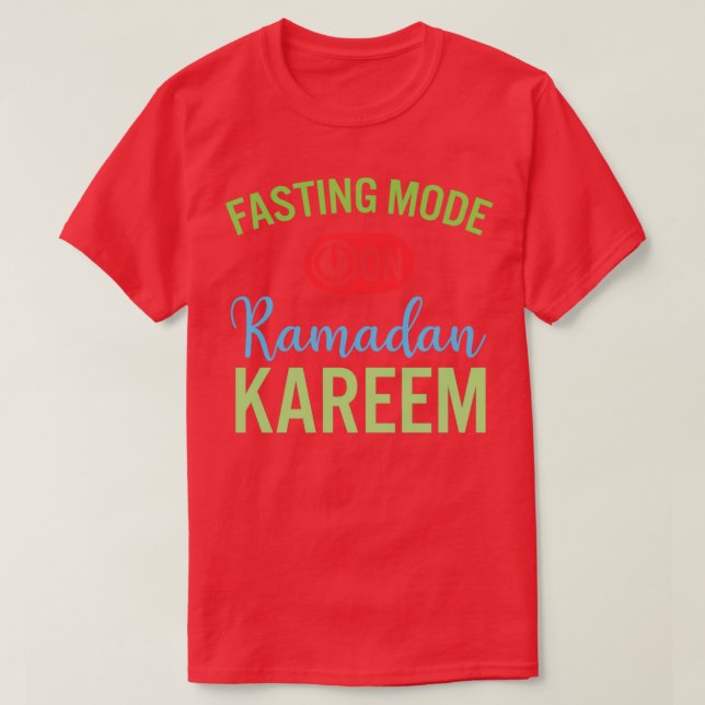 Ramadan fasziniert Mode über glückliche Ramadan-Mu T-Shirt (Design vorne)