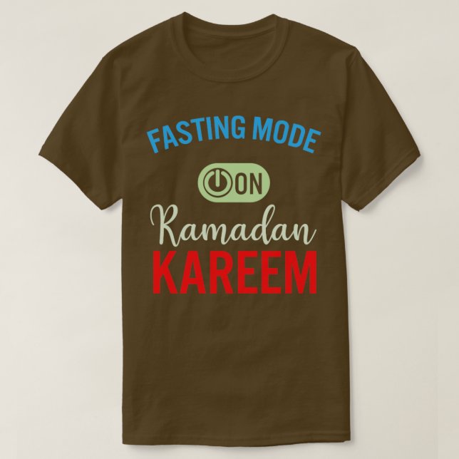 Ramadan fasziniert Mode über glückliche Ramadan-Mu T-Shirt (Design vorne)