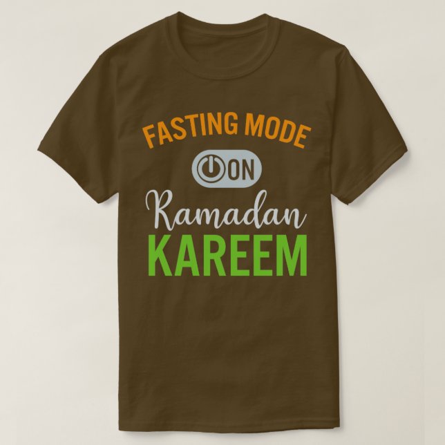 Ramadan fasziniert Mode über glückliche Ramadan-Mu T-Shirt (Design vorne)