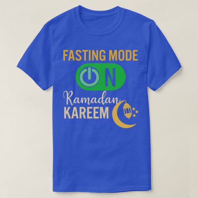 Ramadan fasziniert Mode über glückliche Ramadan-Mu T-Shirt (Design vorne)