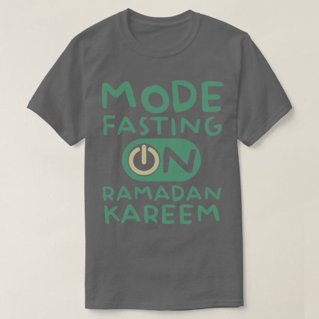 Ramadan fasziniert Mode über glückliche Ramadan-Mu T-Shirt (Design vorne)