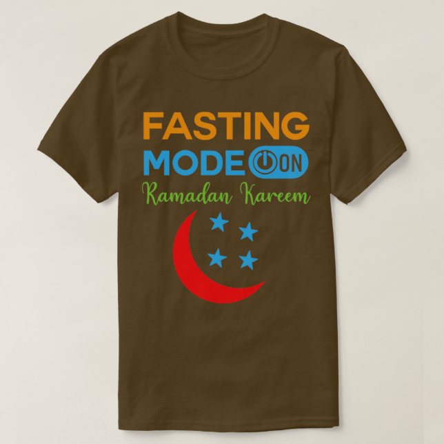 Ramadan fasziniert Mode über glückliche Ramadan-Mu T-Shirt (Design vorne)