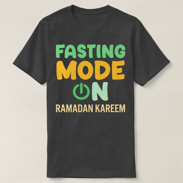 Ramadan fasziniert Mode über glückliche Ramadan-Mu T-Shirt (Design vorne)